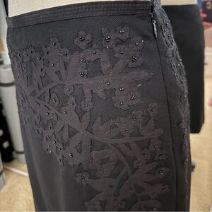Liz Claiborne Limited Edition Black Skirt Size:  4